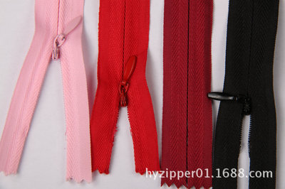 廠家直銷3#隱形布邊拉鏈 量大價優，品質與服務的雙重保障